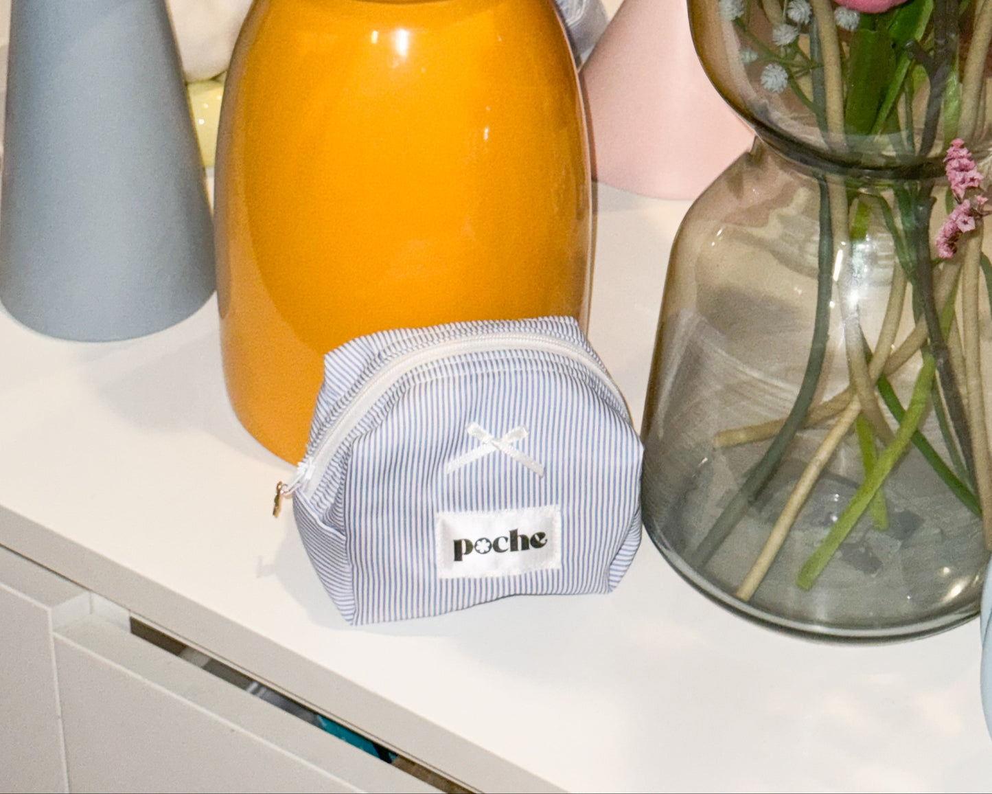 The Cottage Club Puffed Pouchie in Jery