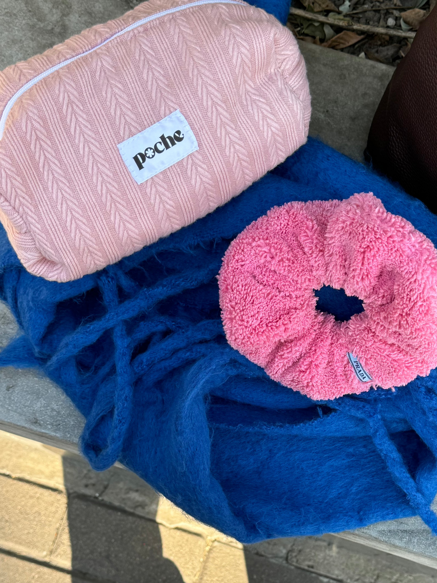 Plain Janes Puffed Pouchie in Rosa