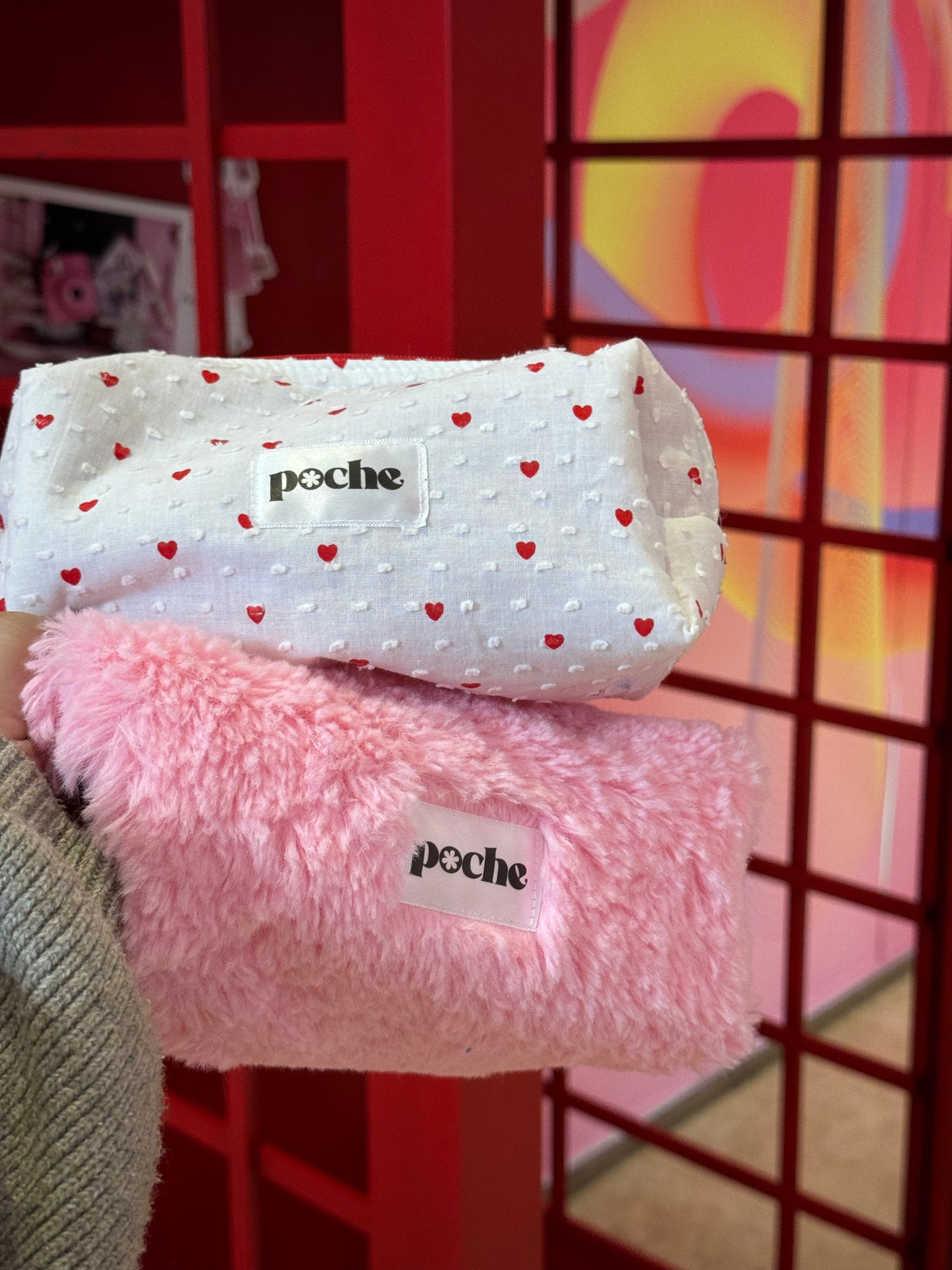 Gals & Galentines Puffed Pouchie in Lover