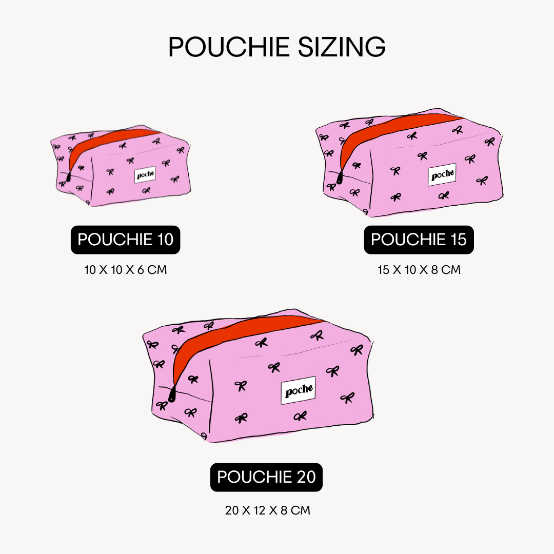 POCHE Cherie Cherry Beauty Pouch