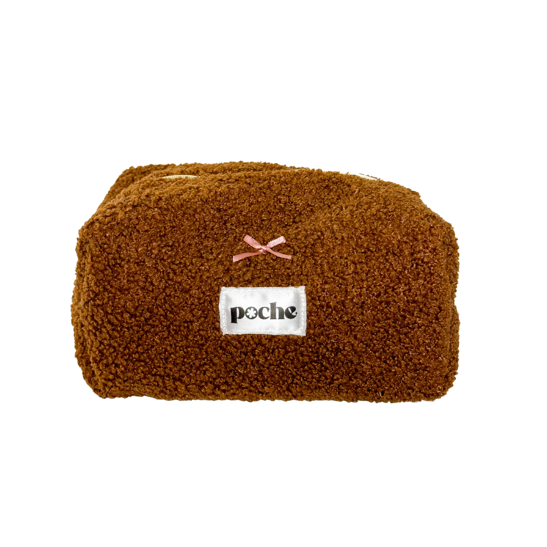Teddy Series Puffed Pouchie in Coro