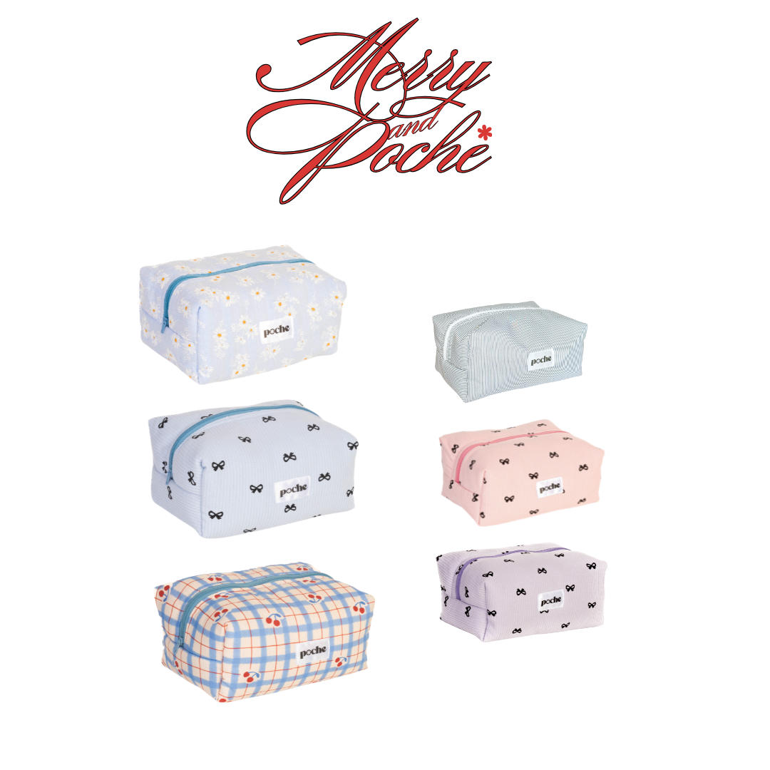 Merry and Poche Gift Set of 6 (Pouchie 15 & 20)