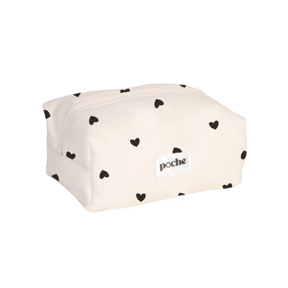 Galentines Day Puffed Pouchie in Milk