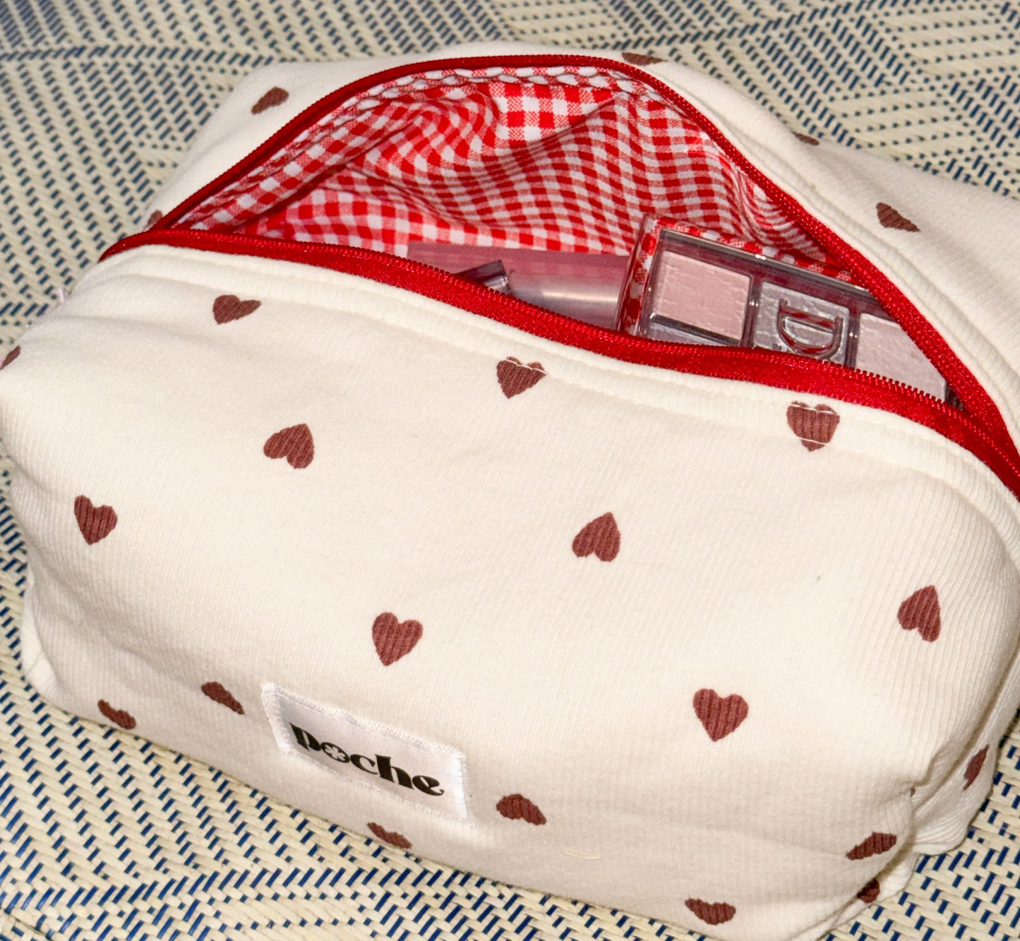 Galentines Day Puffed Pouchie in Red Velvet