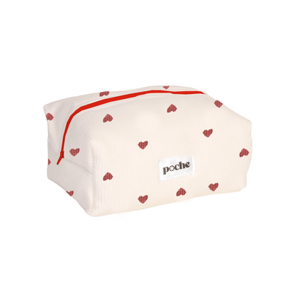 Galentines Day Puffed Pouchie in Red Velvet