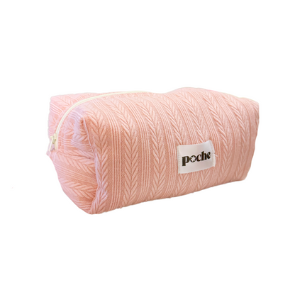 Plain Janes Puffed Pouchie in Rosa