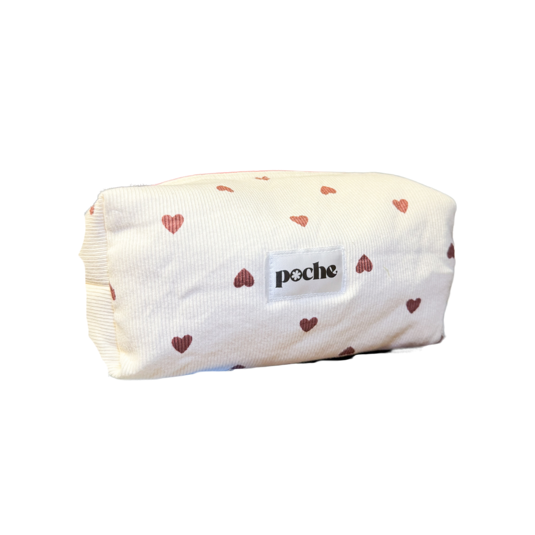 Galentines Day Puffed Pouchie in Red Velvet